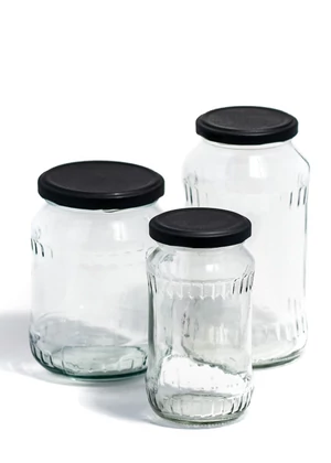 370 ml TO 63 magas facette befőttesüveg