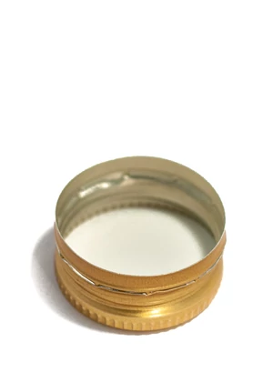 ELŐREMENETELT  - PP31,5 x 24 mm- ARANY csavarzár KIÖNTŐVEL