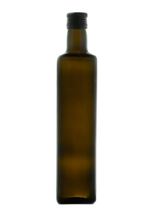 DORICA 500 ml (PP 31,5) oliva zöld olajosüveg