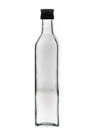 MARASHKA 500 ml (PP 31,5) átlátszó olajosüveg