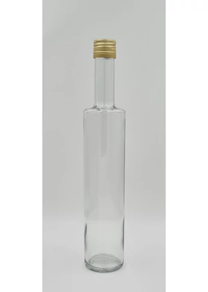 500 ml LUX színtelen palack -  (PP 31,5x 24 csavarzár)